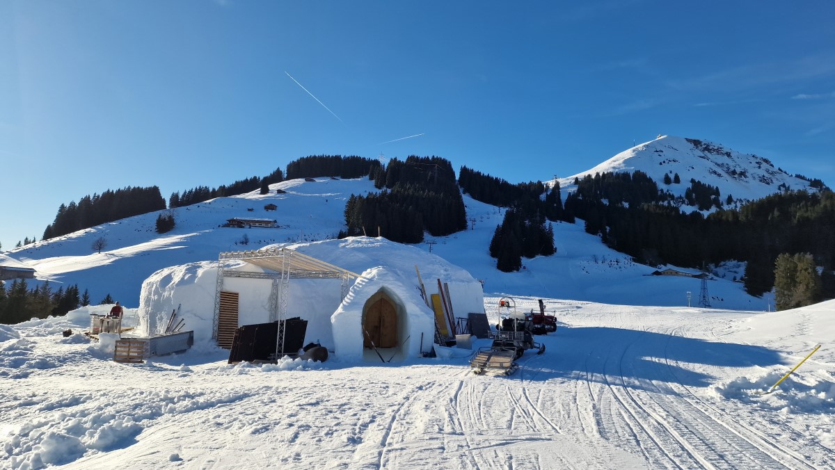 ALPENIGLU iglodorp Brixen im Thale